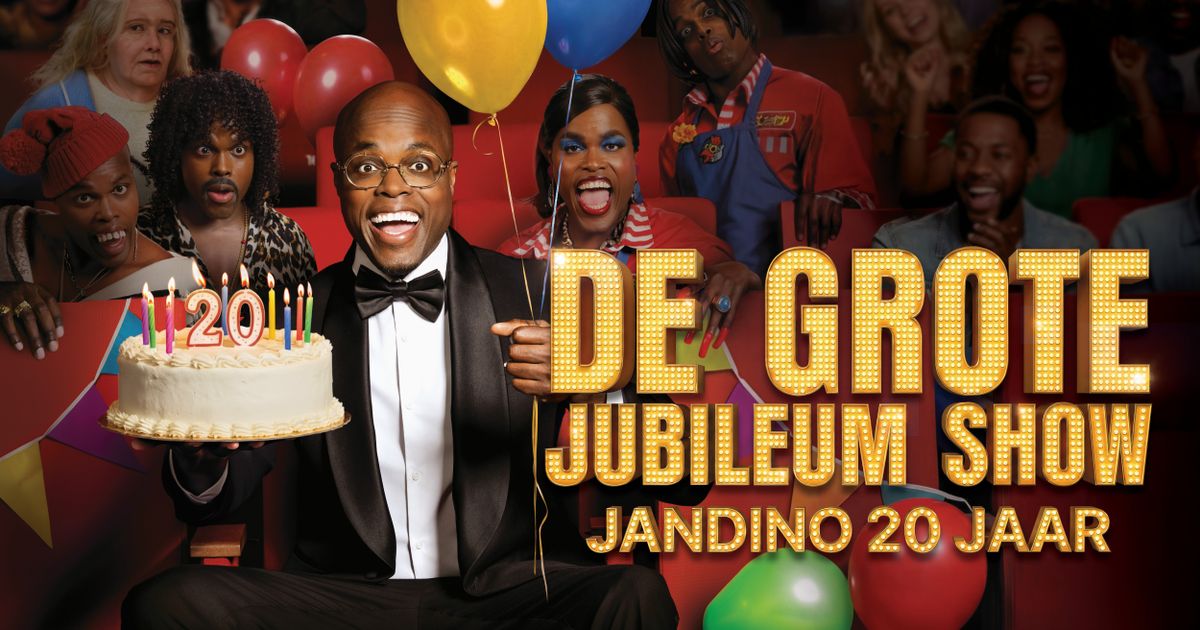 DE GROTE JUBILEUMSHOW — Jandino