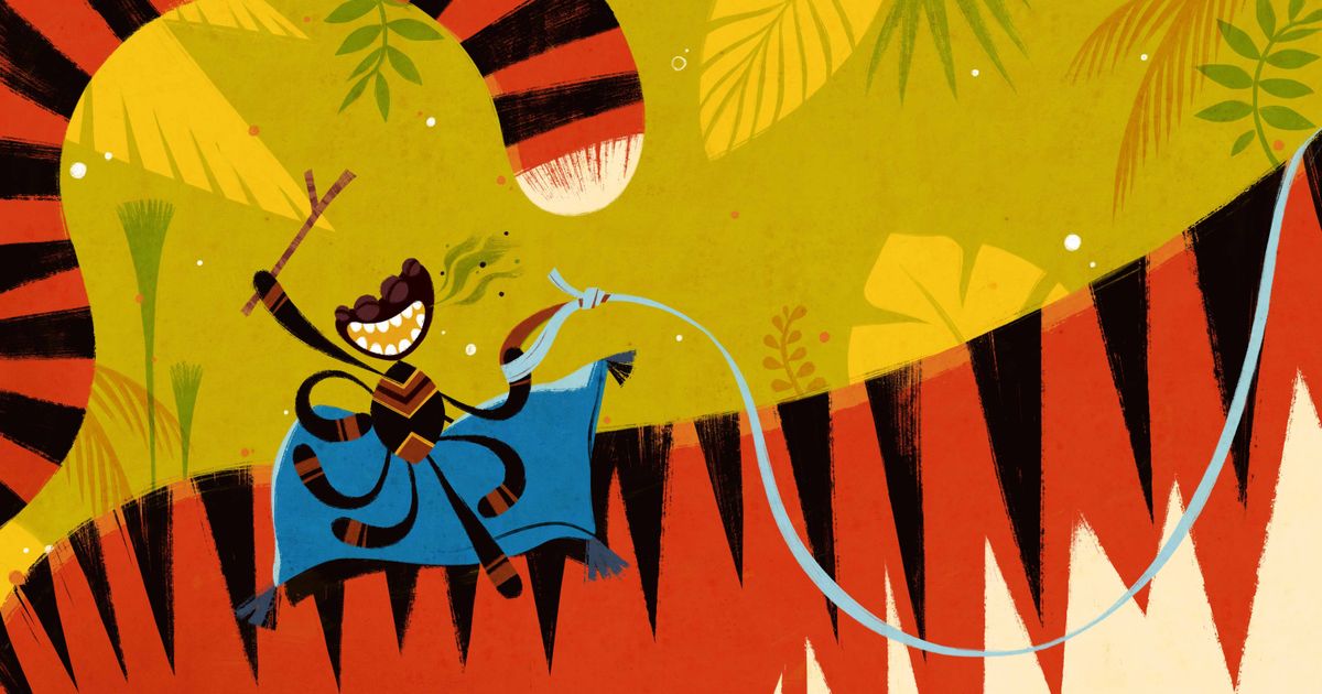 Anansi de Spin en de gulzige Tijger — Vanaf2 Producties