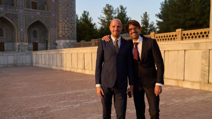 Langs de nieuwe zijderoute - Ruben Terlou en Jelle Brandt Cortius