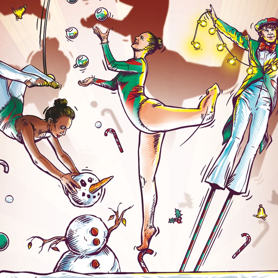 Kerstwintercircus in Parktheater Eindhoven 